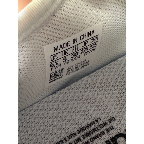 Adidas U Path Run W Women's Running Shoes Sneakers White Mint G27649 Size 6.5 - Picture 6 of 8